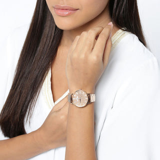 Daniel Klein Premium Women Rose Gold Dial Watch
