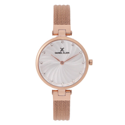 Daniel Klein Premium Women Silver Dial Watch