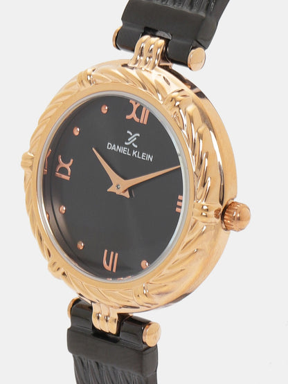Daniel Klein Premium Women Black Analogue Watch DK11966