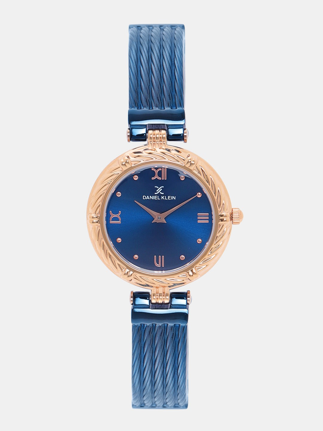 Daniel Klein Premium Women Blue Dial Analogue Watch