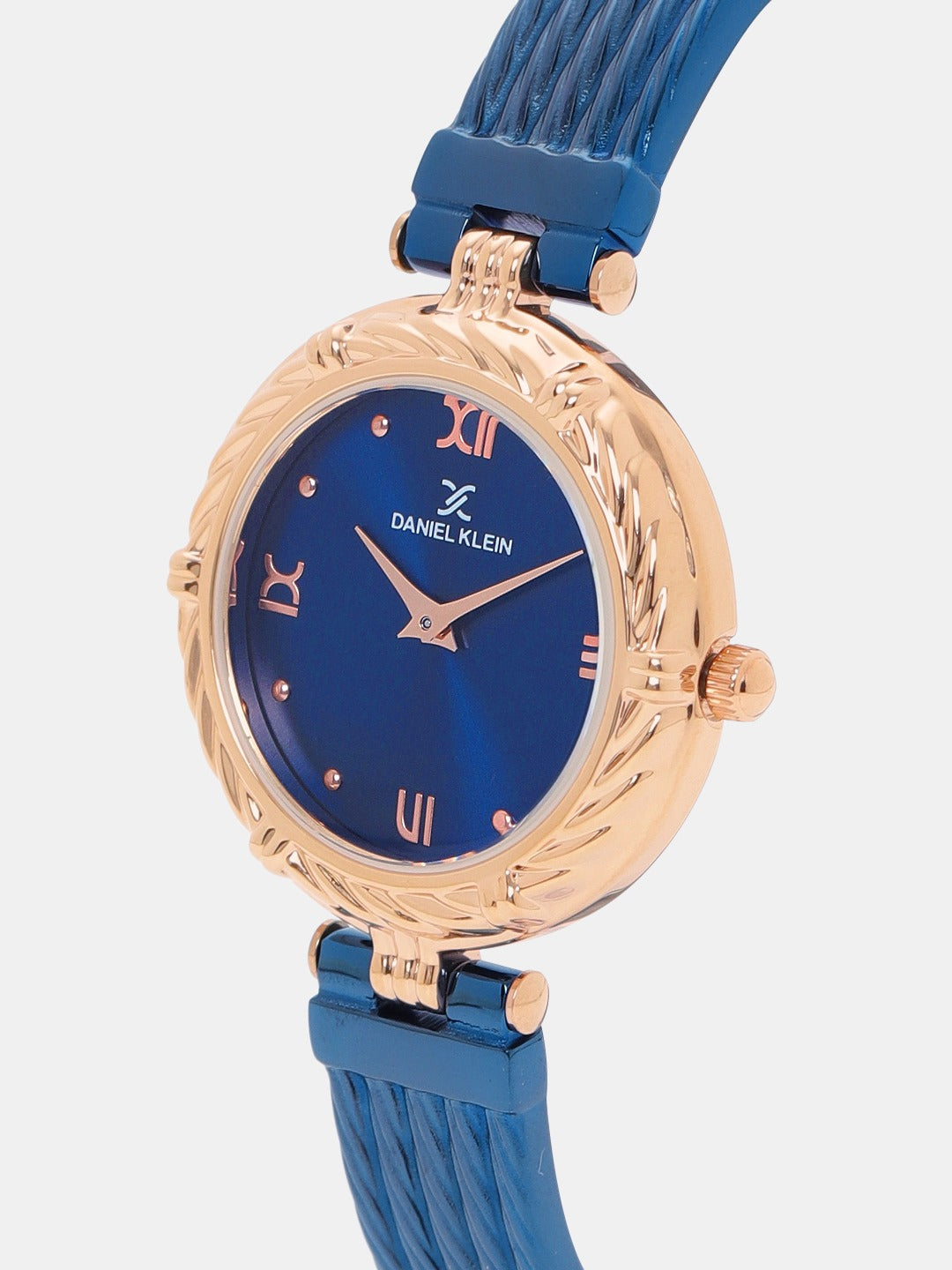 Daniel Klein Premium Women Blue Dial Analogue Watch