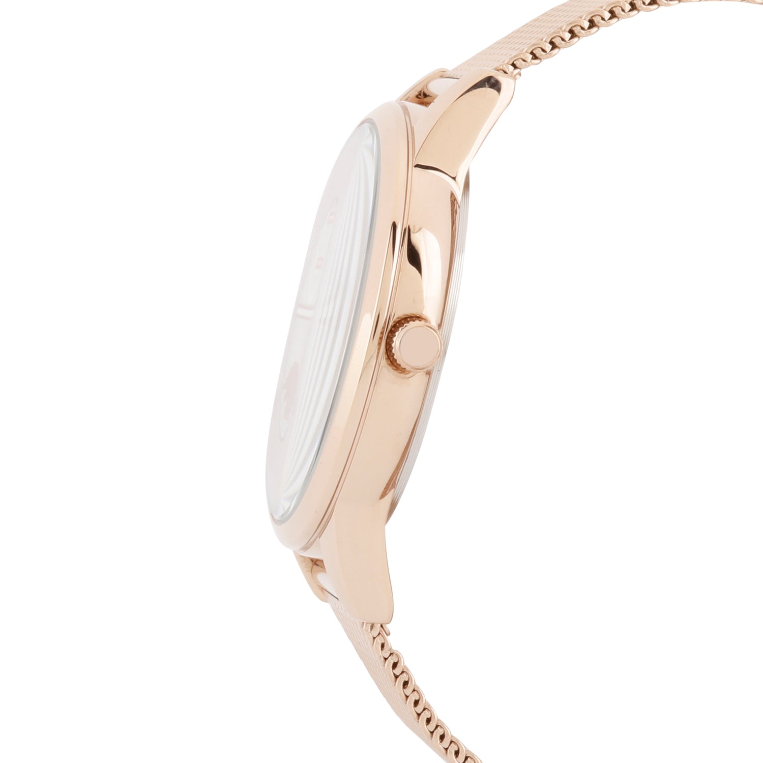 Daniel Klein Trendy Women Silver Dial Analogue Watch