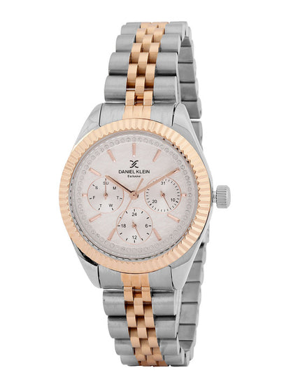 Daniel Klein Exclusive Unisex Dial &amp; Bracelet Style Straps Analogue Watch DK.1.13927-5
