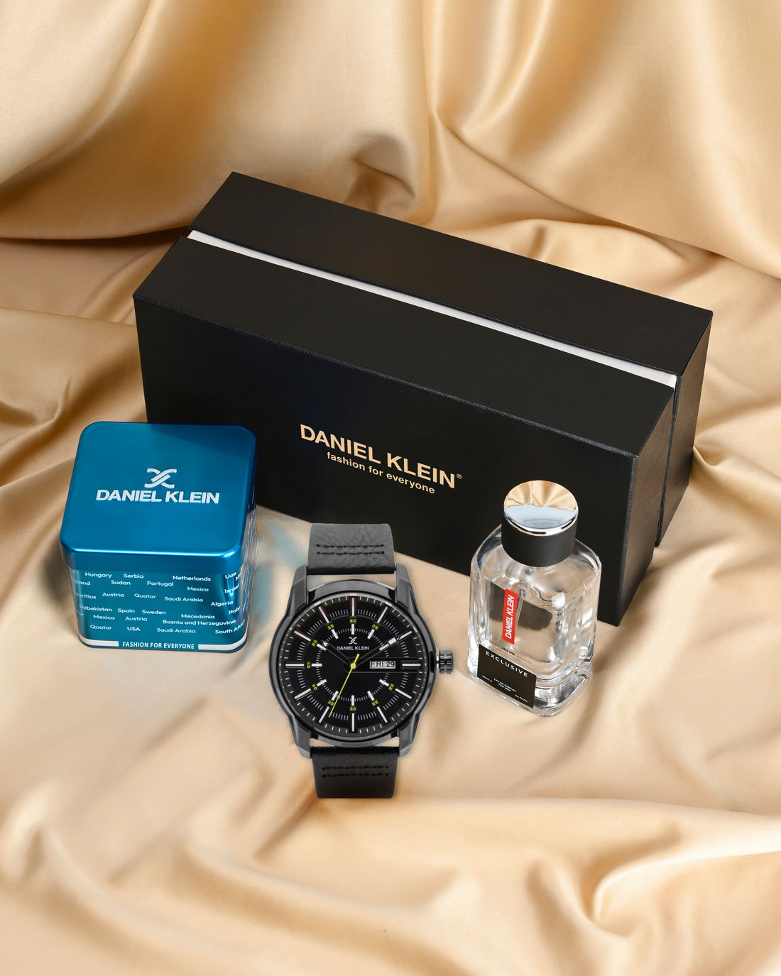 Daniel Klein Timeless Elegance Watch &amp; Perfume Set - DKC001-1
