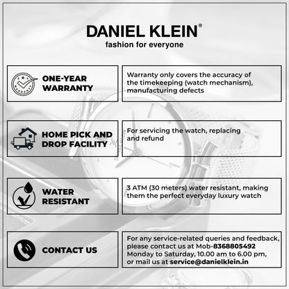 Daniel Klein Premium Women Blue Dial Watch