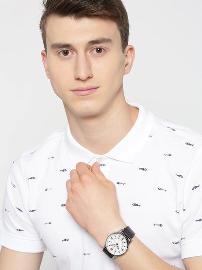 Daniel Klein Men Silver-Toned Analogue Watch DK11755-1