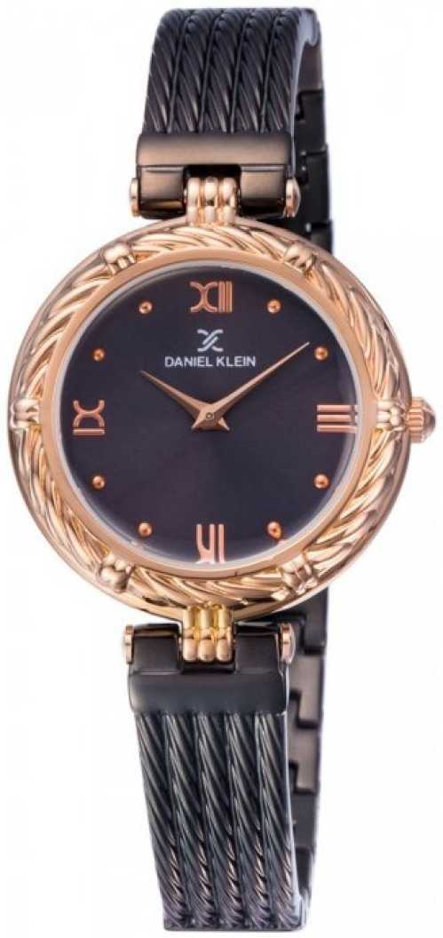 Daniel Klein Premium Women Black Analogue Watch DK11966