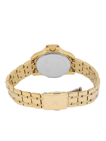 Daniel Klein Premium Lady Women Textured Bracelet Style Straps Analogue Watch DK.1.13956-4