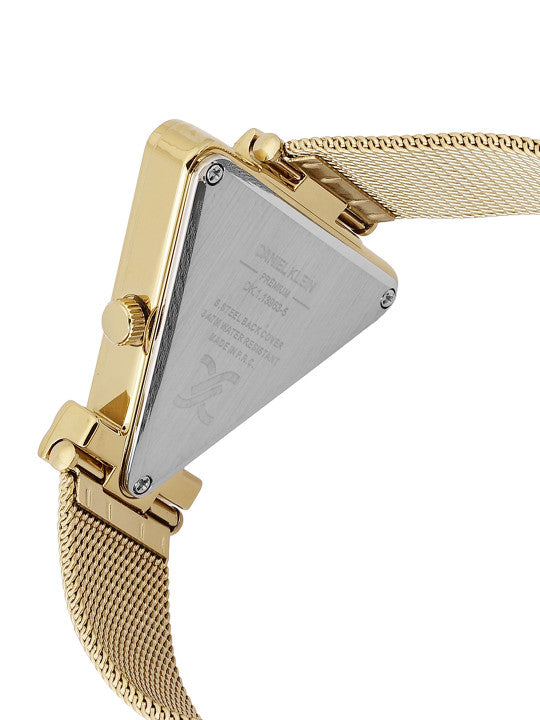 Daniel Klein Women Embellished Dial &amp; Bracelet Style Straps Analogue Watch DK.1.13963-5