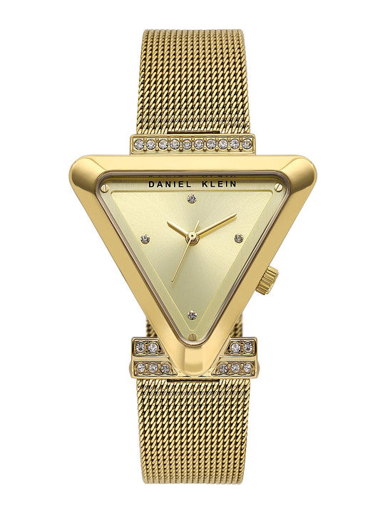 Daniel Klein Women Embellished Dial &amp; Bracelet Style Straps Analogue Watch DK.1.13963-3