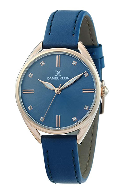 Daniel Klein Premium Women Blue Dial Watch