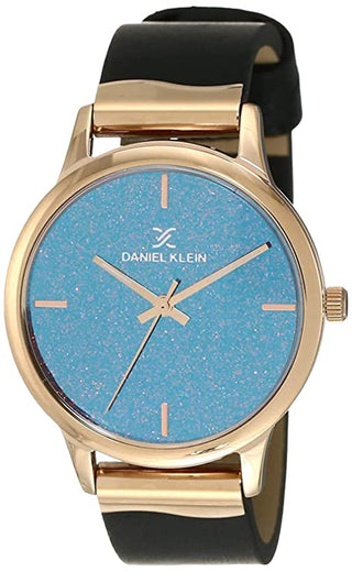 Daniel Klein Premium Women Gun Black Dial Watch