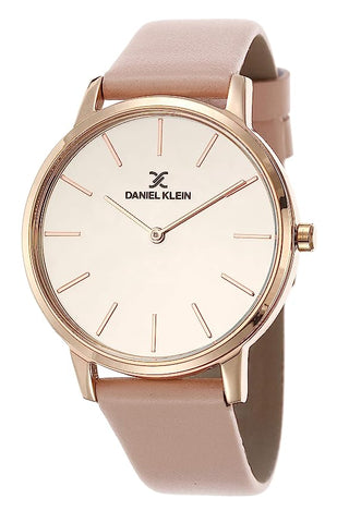 Daniel Klein Premium Women Rose Gold Dial Watch