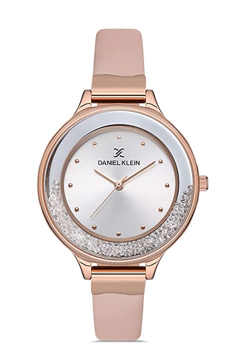 Daniel Klein Premium Women Gun Black Dial Watch