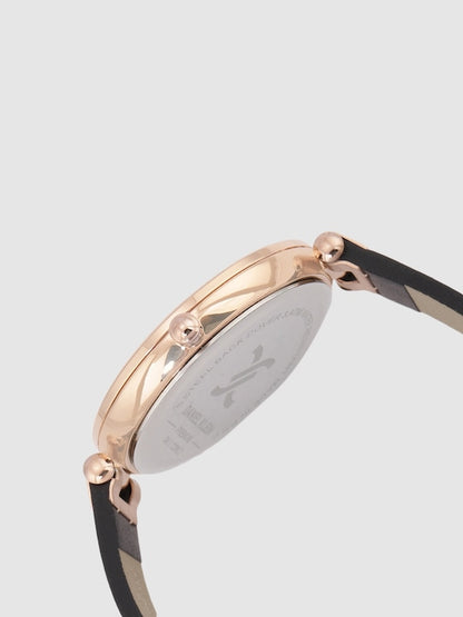 Daniel Klein Premium Women Gun Black Dial Watch