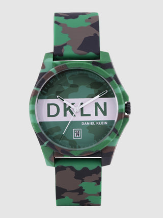 Daniel Klein DKLN Men Green Dial Watch