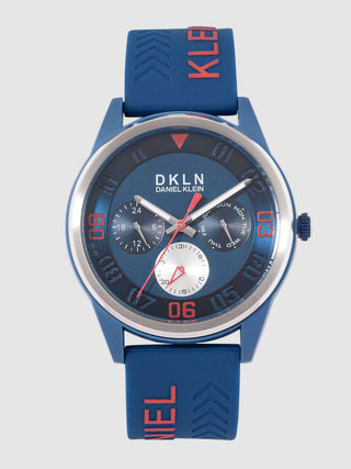 Daniel Klein DKLN Men Blue Dial Watch