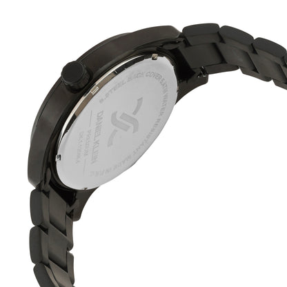 Daniel Klein Premium Men Gun Black - Emboss Dial With Index Watch