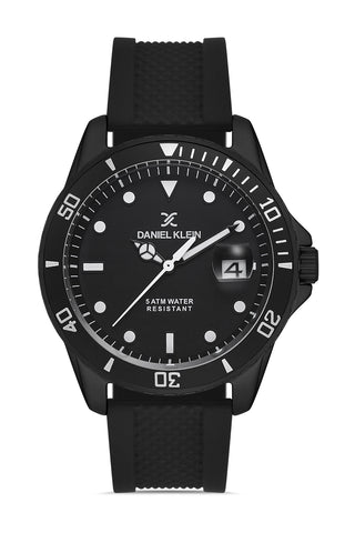 Daniel Klein Premium Men Black - Solid Dial With Real Index Watch