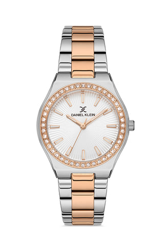 Daniel Klein Premium Women Silver Dial  Watch