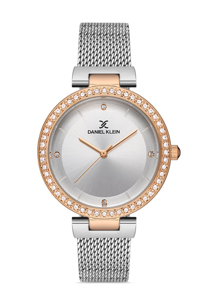 Daniel Klein Premium Women Silver Dial Watch