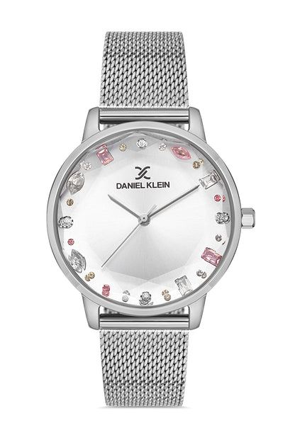 Daniel Klein Premium Women Silver Dial Watch