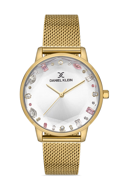 Daniel Klein Premium Women Silver Dial Watch
