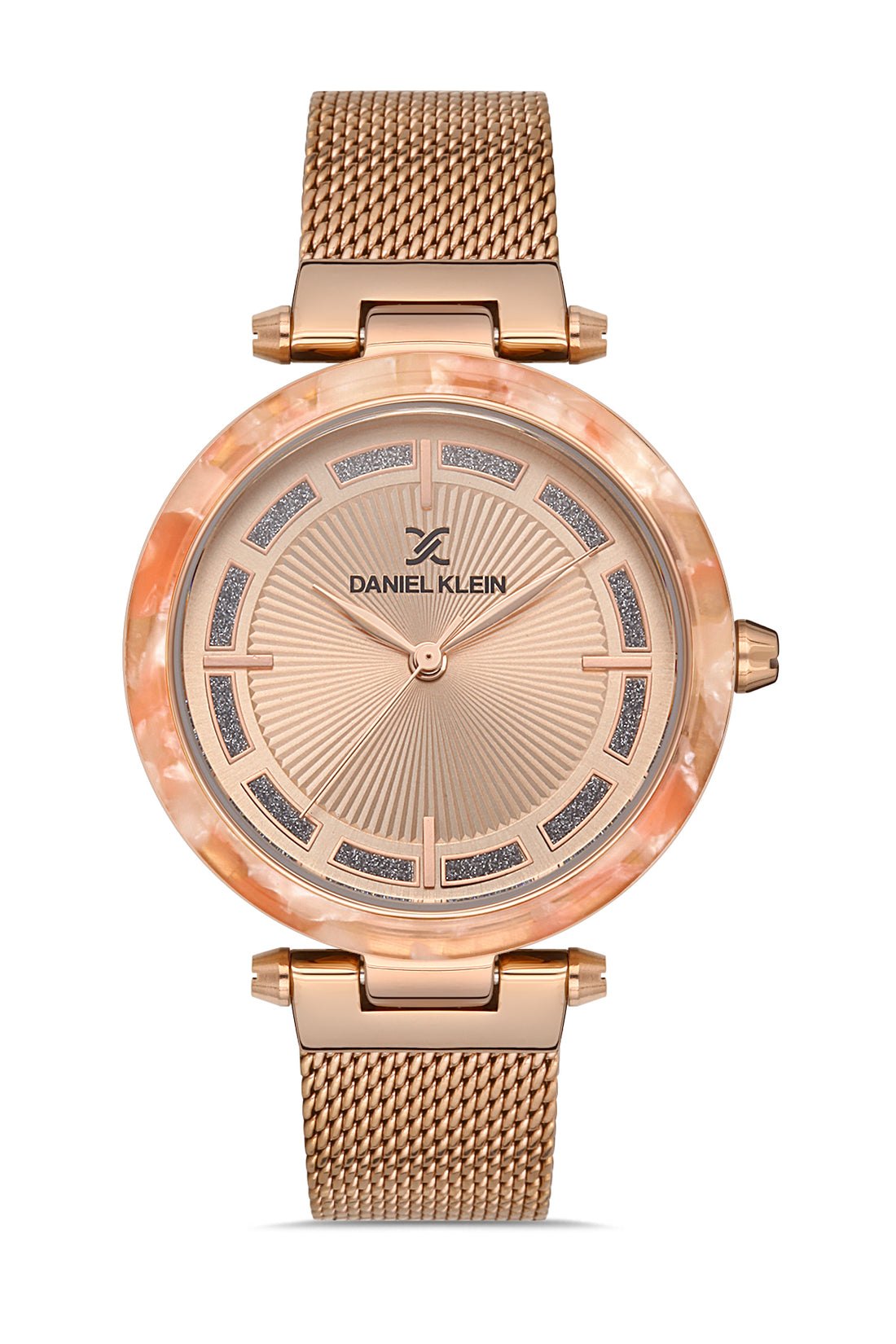 Daniel Klein Premium Women Rose Gold Dial Watch