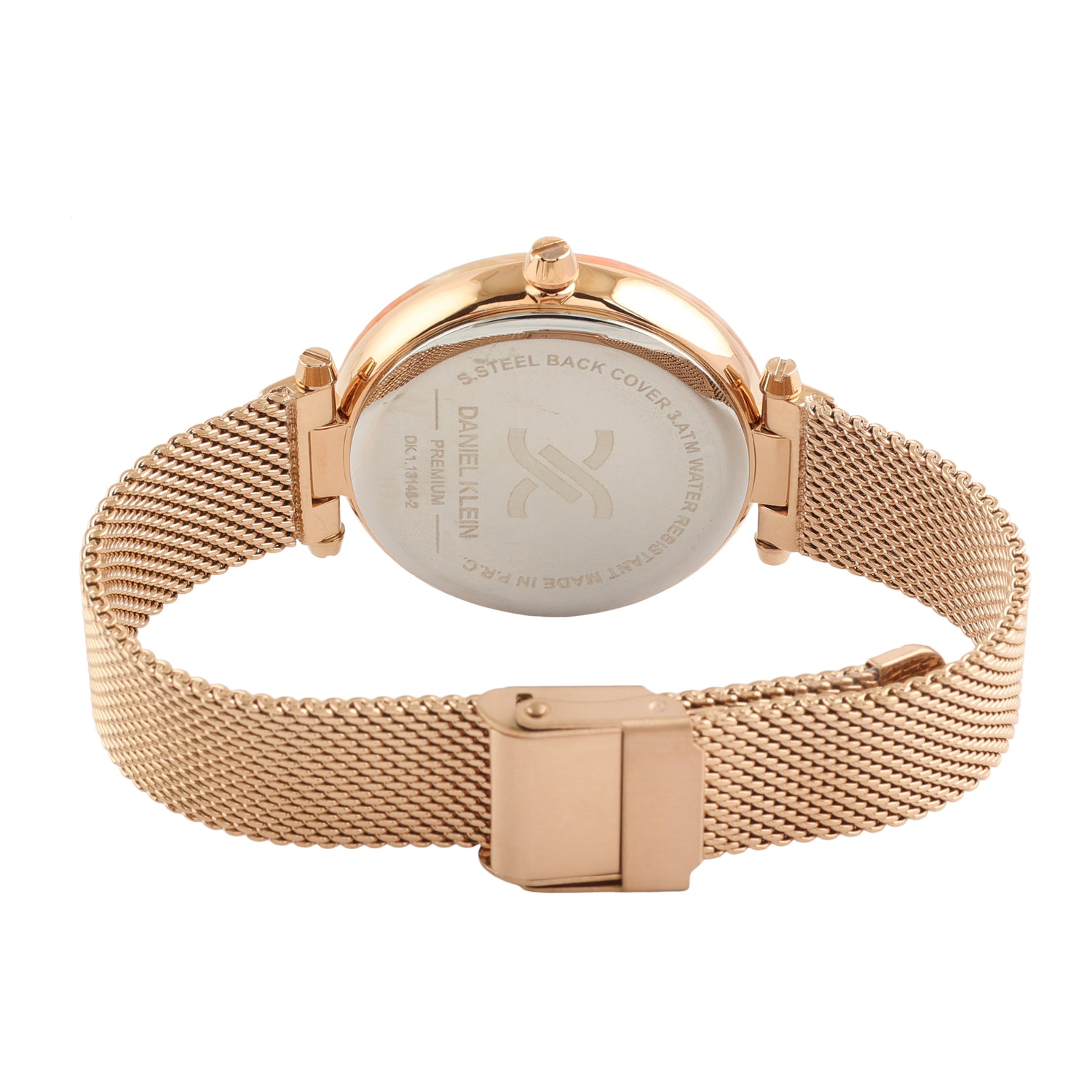 Daniel Klein Premium Women Rose Gold Dial Watch