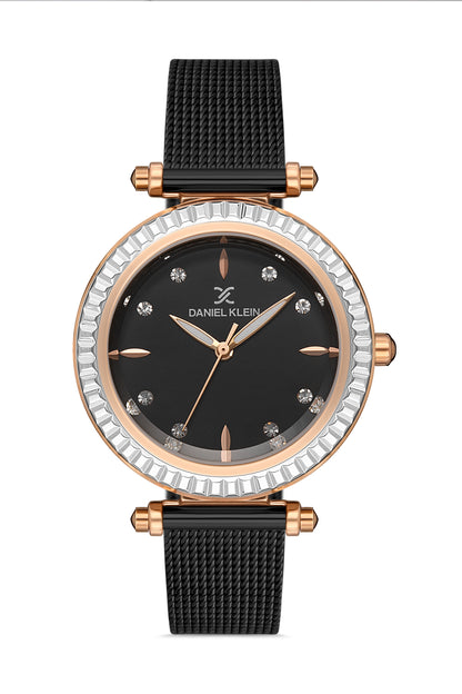 Daniel Klein Premium Women Black Dial Watch