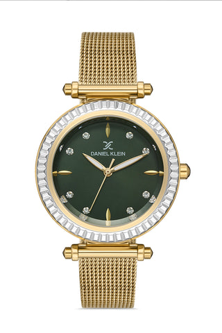 Daniel Klein Premium Women Dark Green Dial Watch