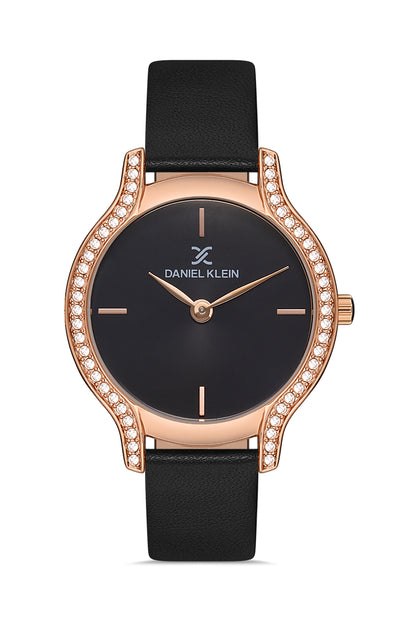 Daniel Klein Premium Women Gun Black Watch