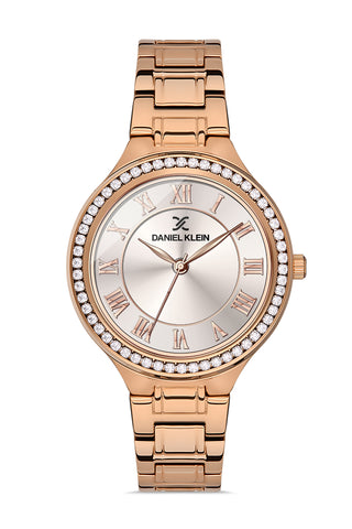 Daniel Klein Premium Women Rose Gold Watch