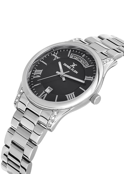 Daniel Klein Premium Women Gun Black Watch
