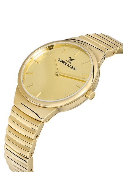 Daniel Klein Premium Women Gold Watch