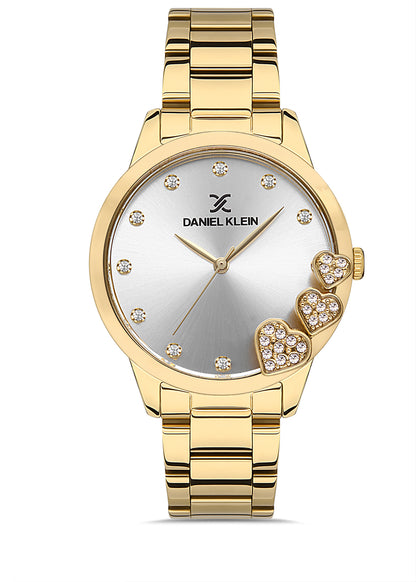 Daniel Klein Trendy Women Silver Watch