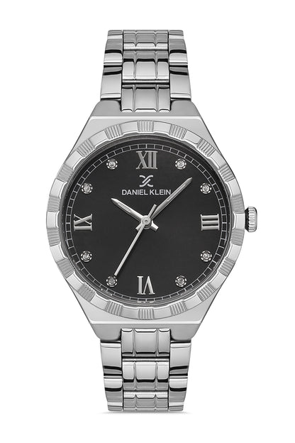 Daniel Klein Premium Women Gun Black Watch
