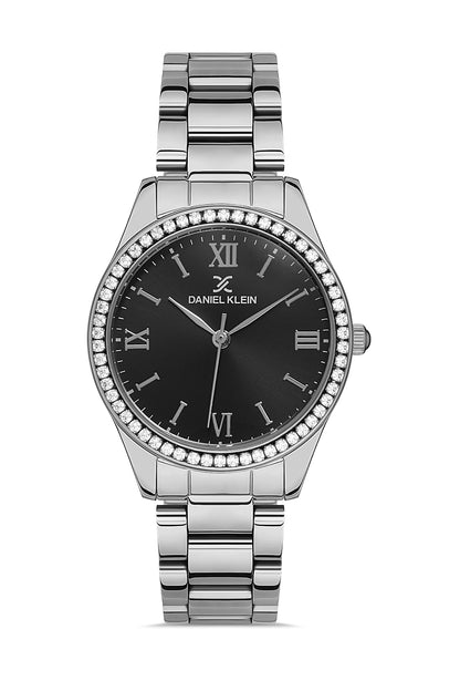 Daniel Klein Premium Women Gun Black Watch