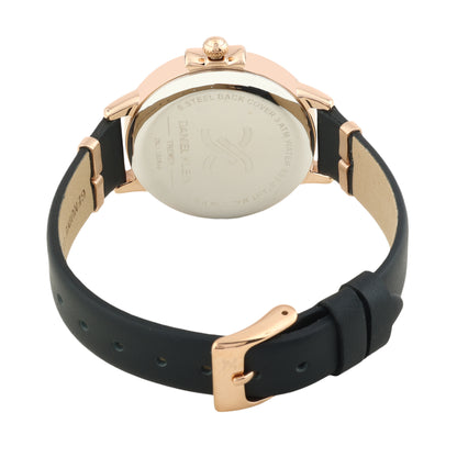 Daniel Klein Trendy Women Gun Black Watch