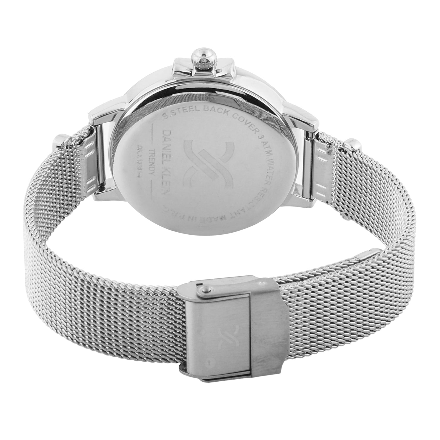 Daniel Klein Trendy Women Silver Watch