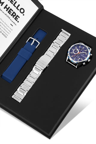 Daniel Klein Limited Series Men Dark Blue Watch