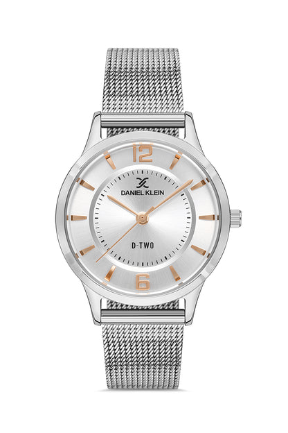 Daniel Klein D-Two Women Silver Watch