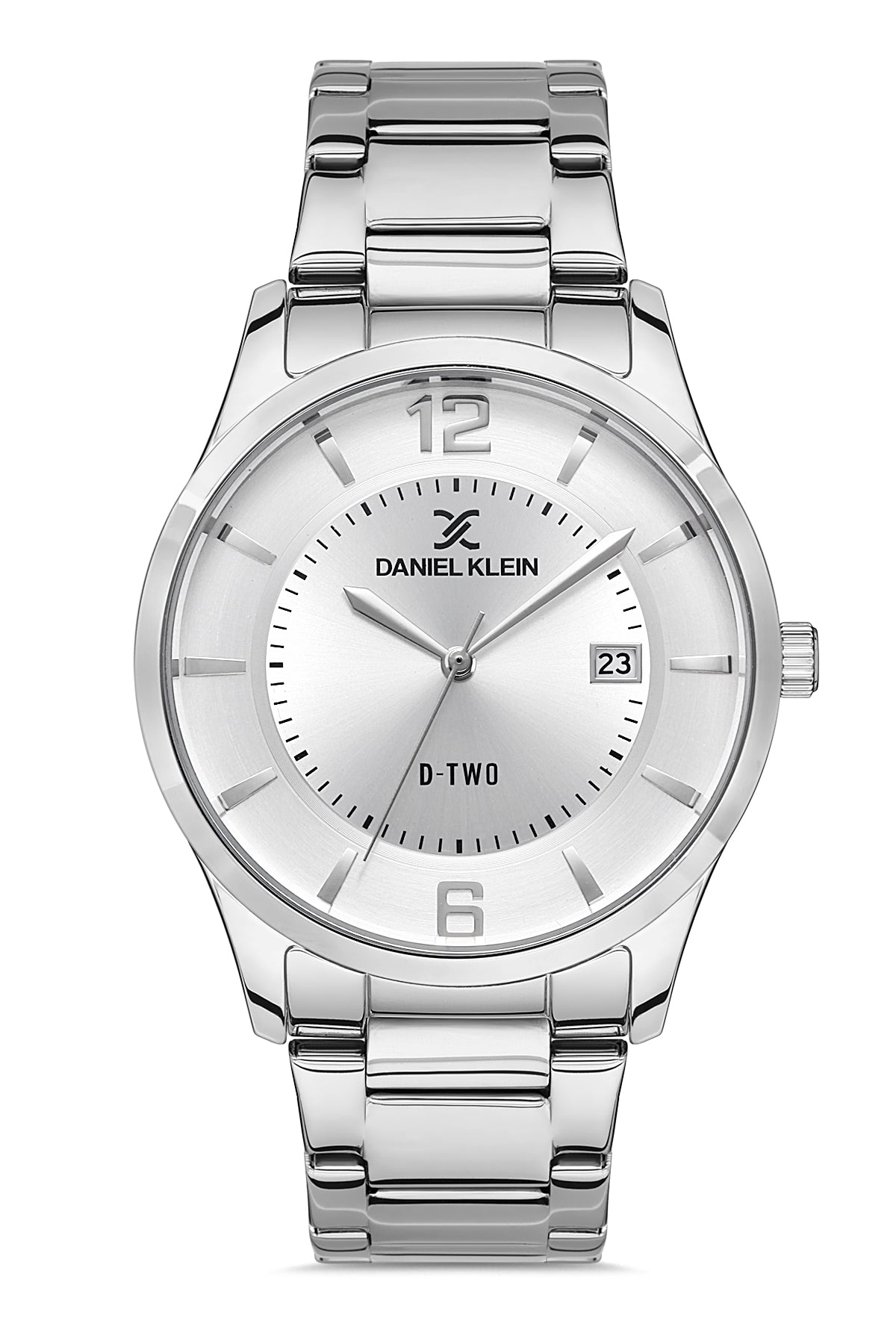 Daniel Klein D-Two Men Silver Watch