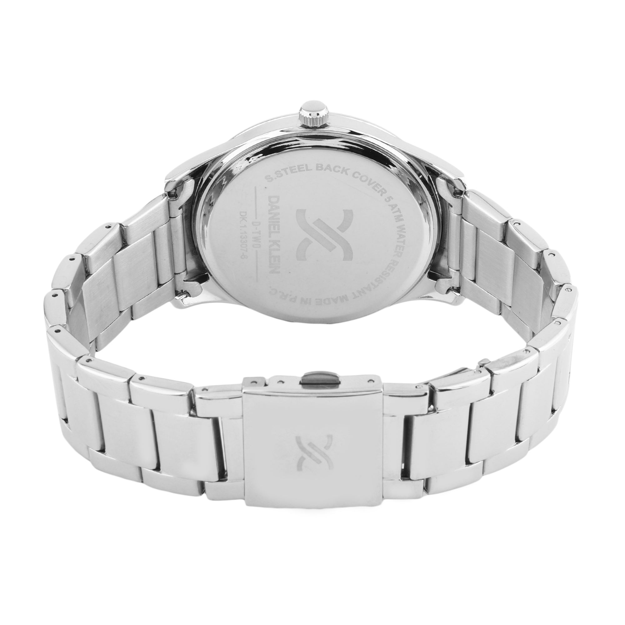 Daniel Klein D-Two Men Silver Watch