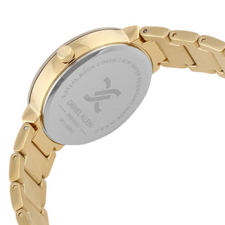 Daniel Klein Premium Women Silver - Sunray Dial With Stone Watch