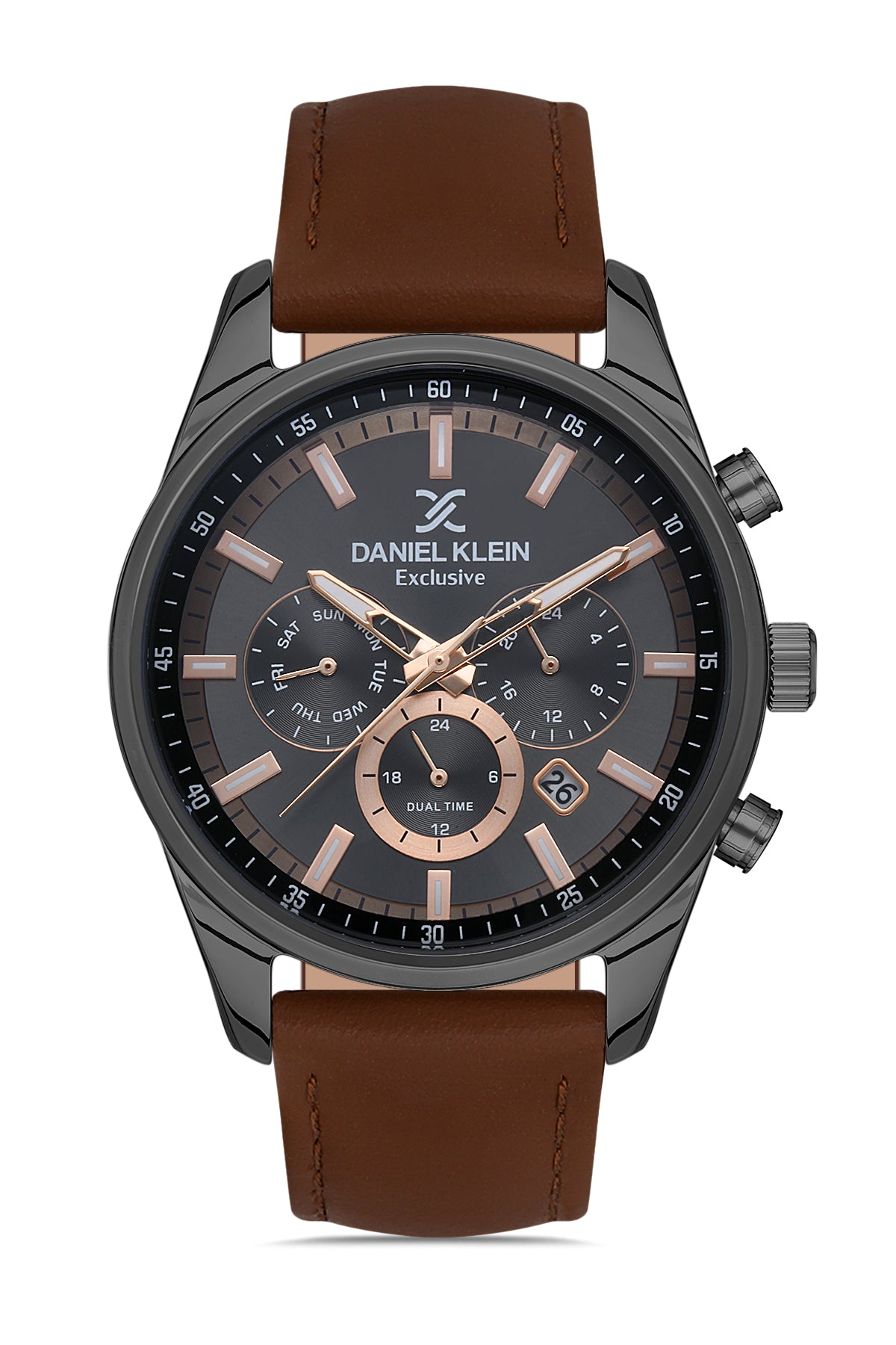 Fenmore Automatic Gunmetal Stainless Steel Watch - BQ2647 - Fossil