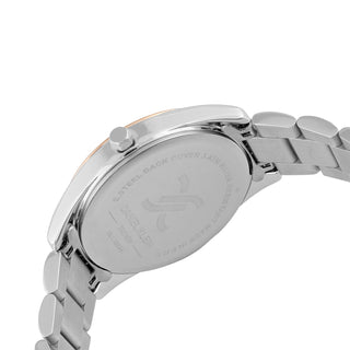 Daniel Klein Trendy Women Silver - Sunray Dial With Stone Watch