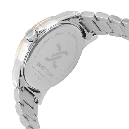 Daniel Klein Premium Men Gun Black - Matt Dial With Real Index Watch