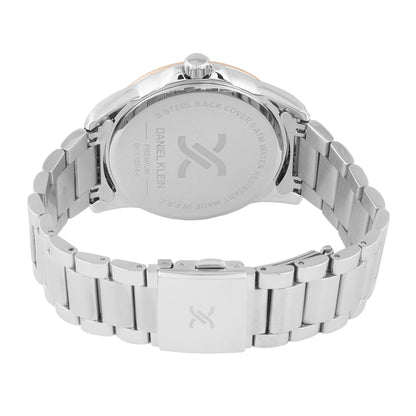 Daniel Klein Premium Men Gun Black - Matt Dial With Real Index Watch