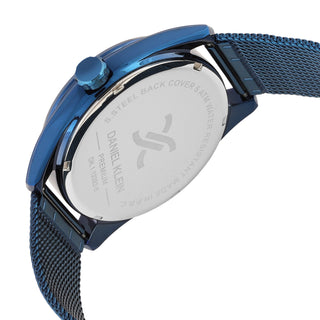 Daniel Klein Premium Men Dark Blue - Matt Dial With Real Index Watch